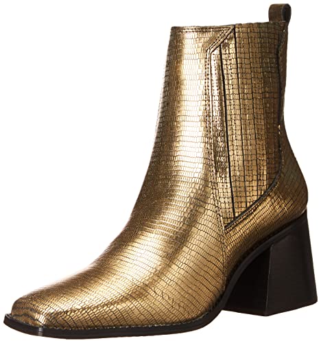 Vince Camuto Women's Footwear Women's Sojetta Block Heel Bootie Ankle Boot, Bronze, 8 #TOP29