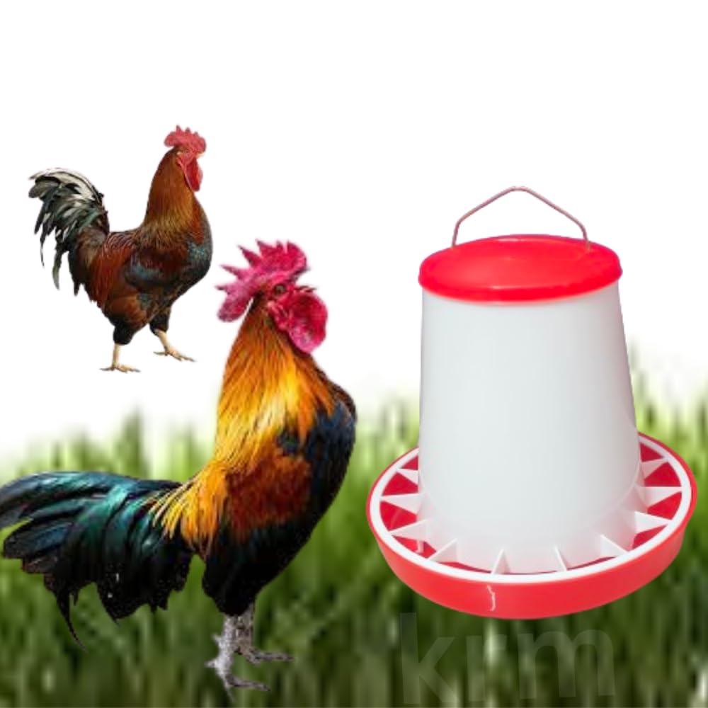 KRM Broiler Chicken and Country Chicken Feeder 1.5 kg Poultry Plastic Feeding Trough Bird feeders for Chicks and Chicken Pack of 1 Pcs 1.5 kg Feed Capacity Small Feeder (B0CVG25747) Amazon Price History, Amazon Price Tracker
