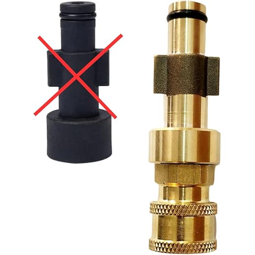 VELVON Brass Pressure Washer Adapter