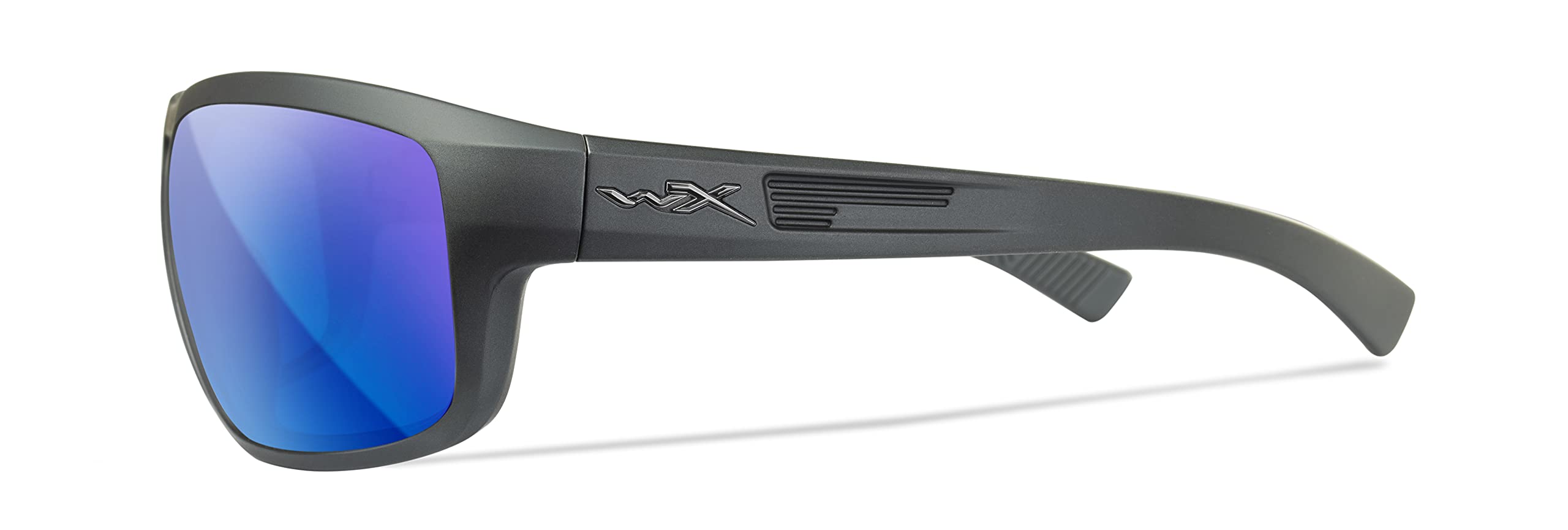 Wiley X │ WX Contend | Sonnenbrille Herren | Sportbrille | Sonnenbrille Herren Polarisiert | 100% UVA/UVB-Schutz | Ideal bei Outdoor-Aktivitäten | Fahrradbrille Wandern Sport