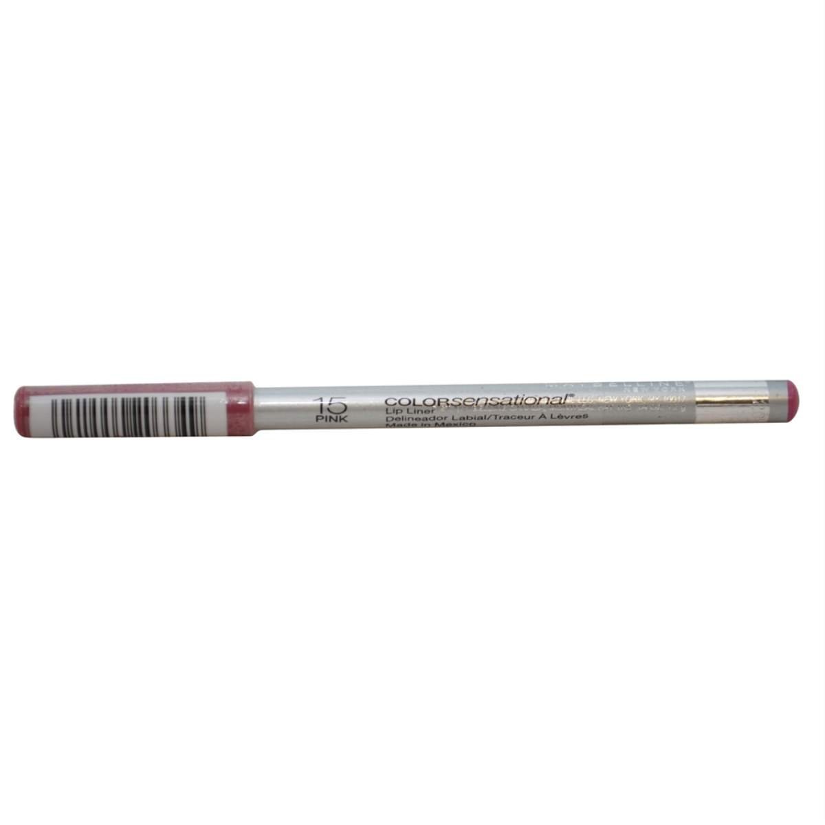 Maybelline Colorsensational Lip Liner 1.2g - 15 Pink