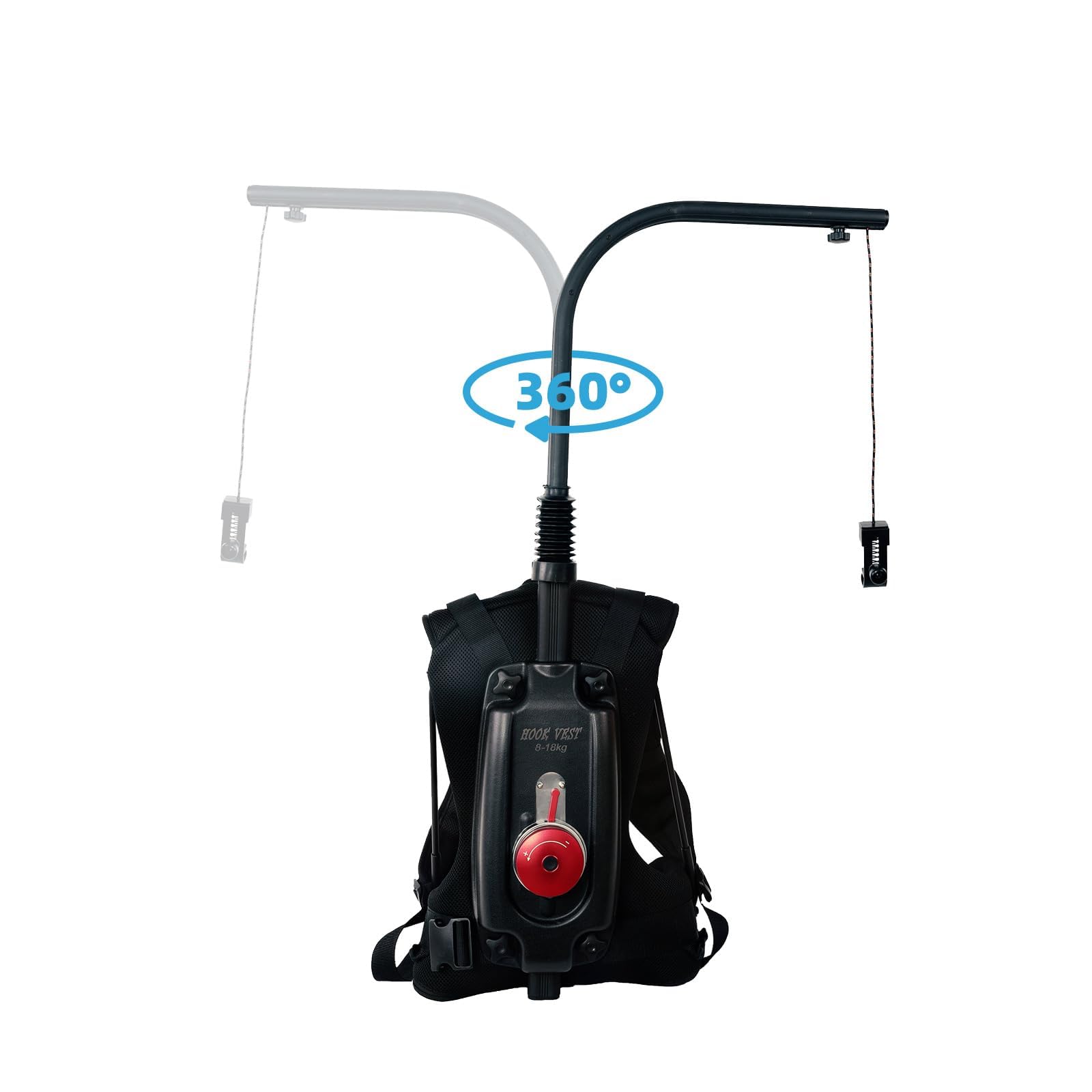 ER818 Kamizelka Podpierajaca Kamere Harness do Kamery i Gimbals | Adjustable Shoulder Body Support do DJI Ronin, Zhiyun Crane i Feiyu Gimbals, 8-18kg Udźwig