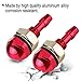 Windshield Washer Nozzle 2pcs Universal Aluminum Alloy Car Front Sprayer Compatible with Most Vehicles