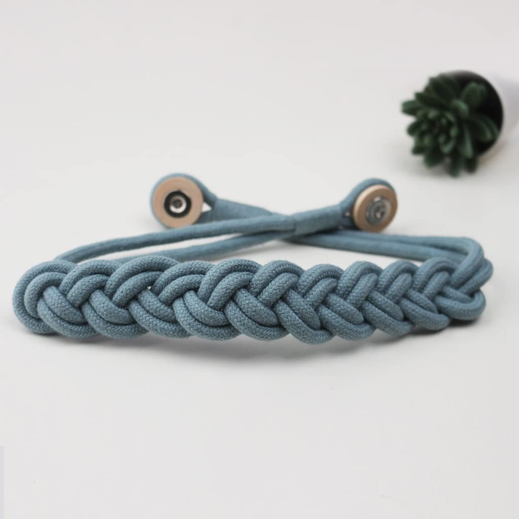 Embrasses à Boucles avec Clips pour Rideaux, pour Salon, Chambre à Coucher, décoration Frenulum (E 51 cm) (C 51 cm)