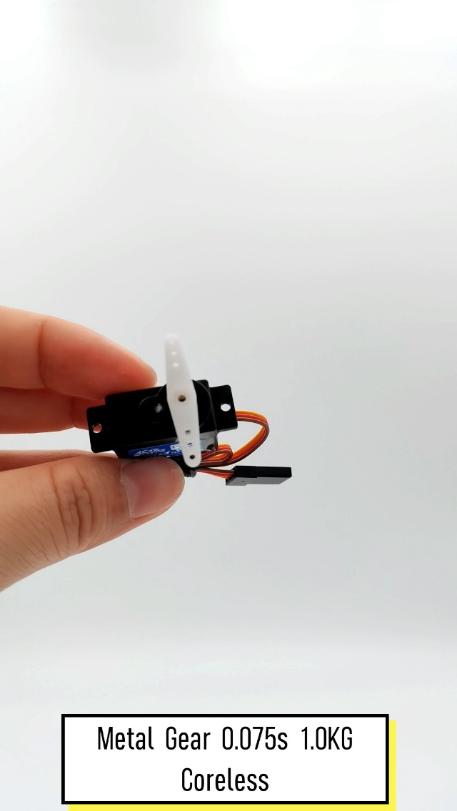 AGFrc Micro Servo 13g - Titan-Getriebe 3.8kg Für RC Autos & Flugzeuge