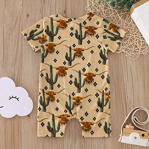 MVNB Infant Boys Girls Short Sleeve Cartoon Prints Pullover Romper Newborn Sweatshirt Jumpsuit Boy R