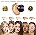 Bellaterra Cosmetics Mineral Powder Foundation | Long-Lasting All-Day Wear | Buildable Sheer to Full Coverage – Matte | Sensitive Skin Approved | Natural SPF 15 (Nutmeg) 9 grams
