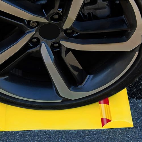 Guide de stabilisateur de roue de véhicule robuste avec butée de sécurité pour sol - 6