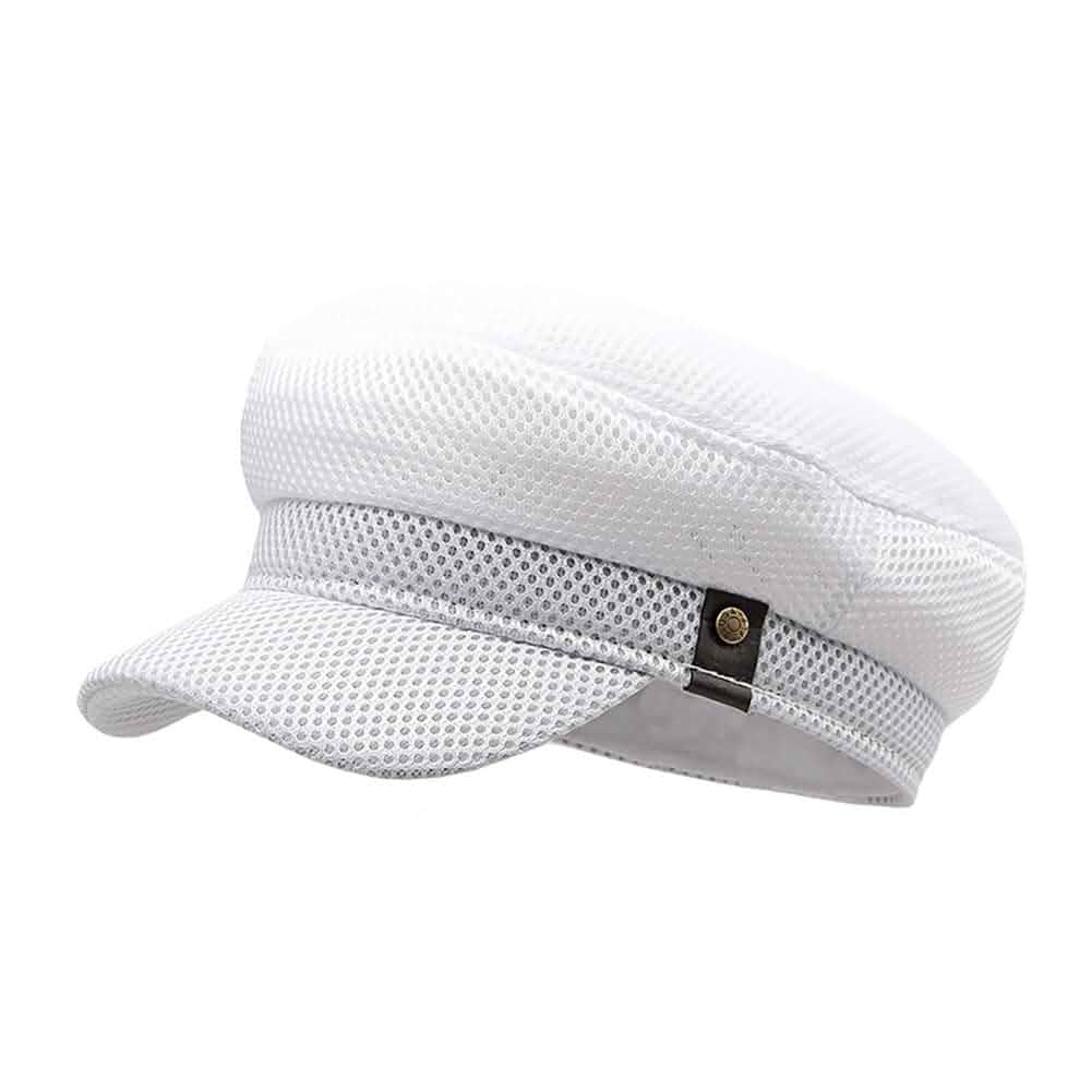 Newsboy Hats for Women Mesh Gatsby Cap Summer Chauffeur Plain Beret Hats