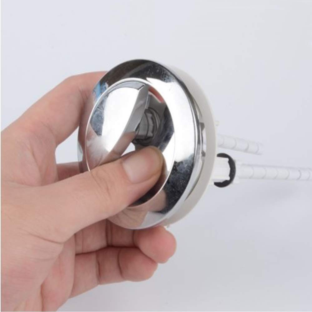 Bouton Poussoir WC Réservoir Bouton Remplacé Double Diamètre De Bouton De Chasse D'Eau