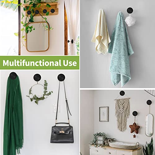 Curtain Holdbacks, A Pair Black Metal Curtain Tie Backs Hooks Decorative Medallion Wall Mounted Curtain Hold Back Modern Vintage Drapery Tiebacks Tassel Holder - Image 6