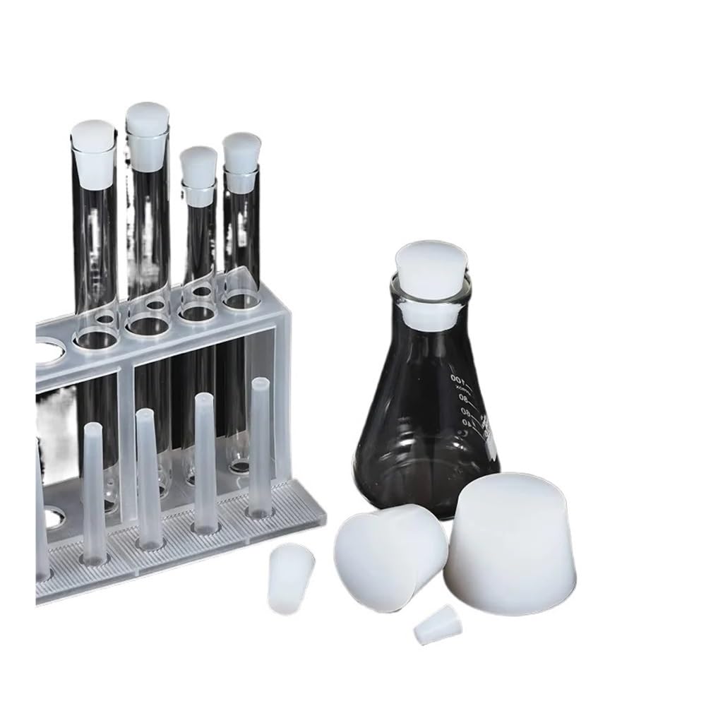 1 Stück 1,8–233 mm massiver Silikonstopfen, konische Gummistopfen, Temperaturversiegelung für die galvanische Oxidationsabschirmung, Pulverbeschichtungsabdeckung, 1 Stück(OD 3.4mm)