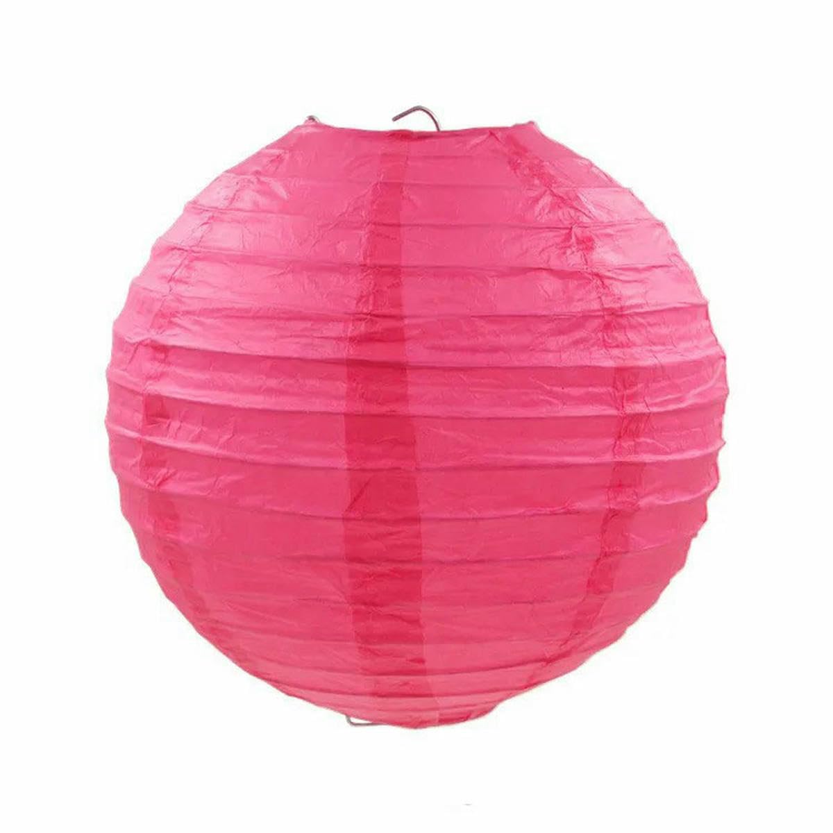 Round Paper Lanterns, Round Hanging Paper Lanterns Multicolor 10-40cm(Rose,35cm(14inch))