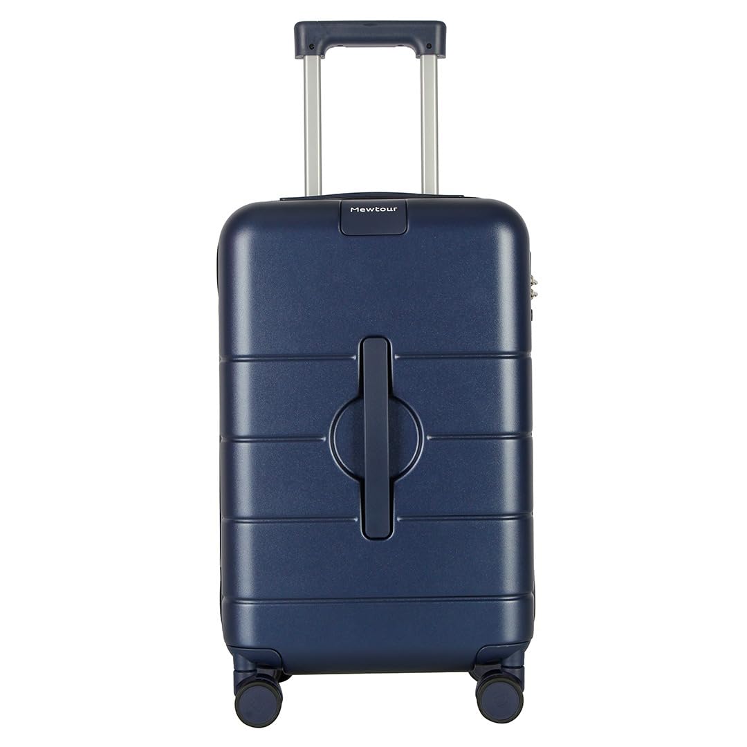 20 Inch Blue Hardside Spinner Luggage with 360° Rotate Double Wheels, ABS Material, Inside Handle Lock and Inside TSA Lock Suitcase-image-49