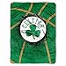 The Northwest Company 1NBA/08030/0002/AMZ NBA Boston Celtics Shadow Play Plush Raschel Throw, 60" x 80"