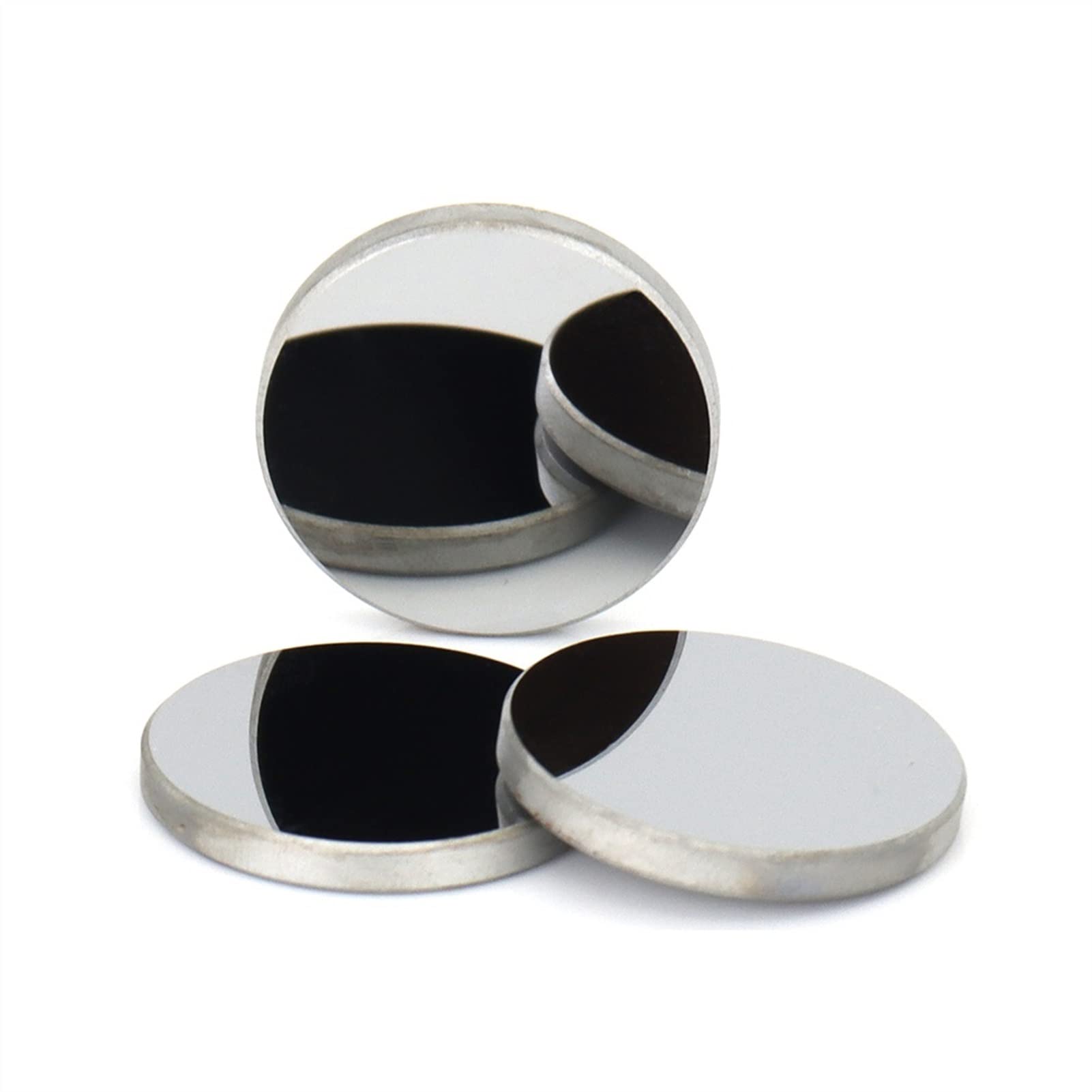 3Pcs Mo Reflective Mirror Dia.20 25 30 38.1mm for CO2 Laser Engraving Cutting Machine(30mm)