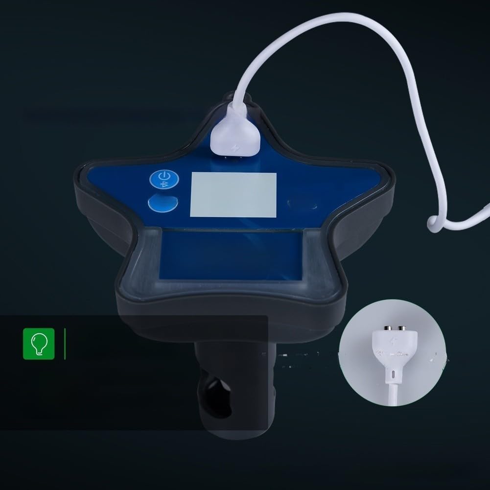 Wasseranalysegerät 9 Parameter für tuya App Blau Wasseranalysegerät