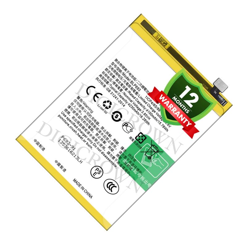 Image of Original BLP693 Battery Compatible for Realme 3 | Realme 3i - (4230mAh) - 1 Year Warranty DF7