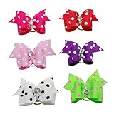 BESPORTBLE 20er Set Hund Katze Haar Schleifen Haarschmuck Haarschleifen 10 Farben Für Haustiere Niedliche Hunde Und Katzenhaarbänder Als Zubehör Für Haustierfrisuren