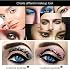 Black White Eyeliner Pencil Set, Matte Smooth White Eye Brightener Stick, Quick Drying Waterproof High Pigmented Highlighter Eye Liner Eyeshadow Makeup, with Built-in Sharpener