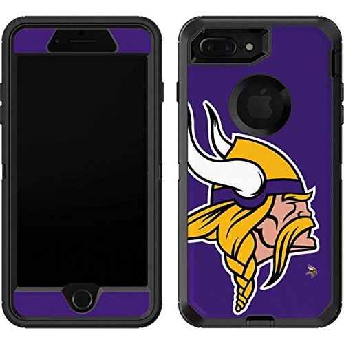Skinit Decal Skin Compatible with OtterBox Defender iPhone 7 Plus - Officially Licensed NFL Minnesota Vikings Large Logo Design