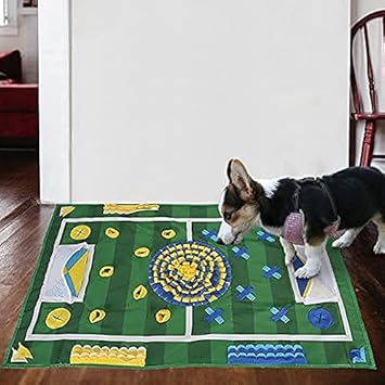 Amazon ペットトレーニング 嗅覚トレーニング用グラウンドマット 犬用 サッカー 遊び しつけ ゲーム ノーブランド品 犬用アジリティ 運動器具 通販 Amazon ペットトレーニング 嗅覚トレーニング用グラウンドマット 犬用 サッカー 遊び しつけ ゲーム ノーブランド品 犬用アジリティ 運動器具 通販