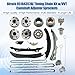 Blrack Engine Timing Chain Kit w/Sprocket & Tensioner & Guide Fits for Jeep Cherokee, Wrangler; Dodge Grand Caravan, Challenger, Charger, Durango, Chrysler 300, Town & Country; RAM 1500 3.6L V6 DOHC