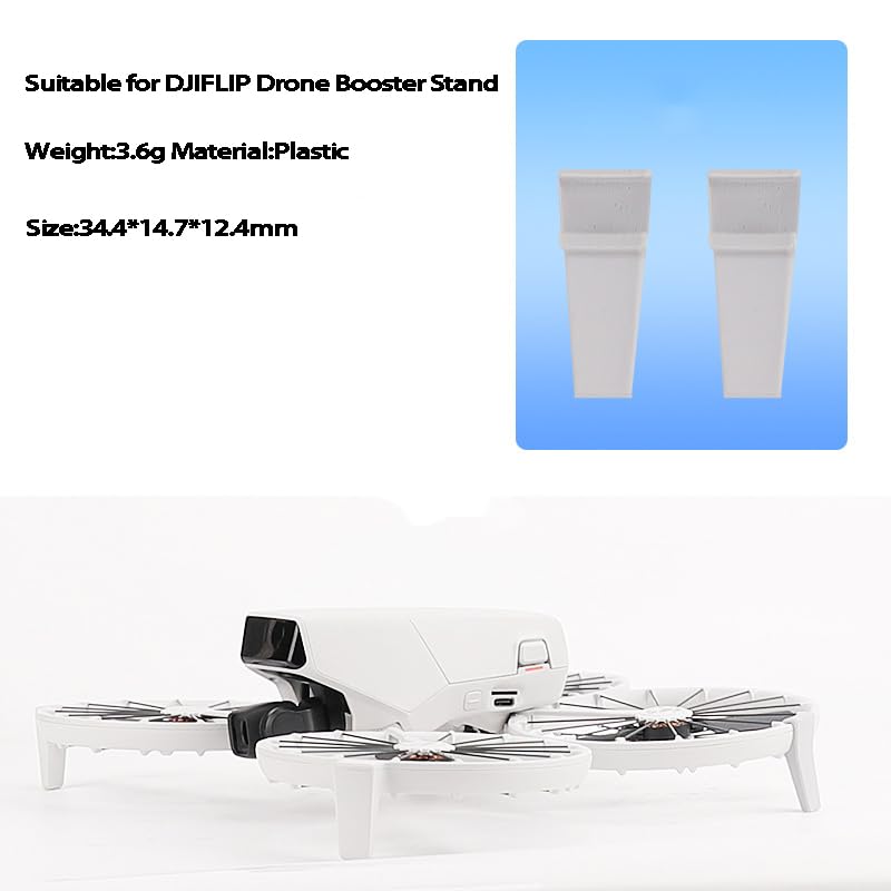 Extensión De Tren De Aterrizaje Plegable Para DJI FLIP – Eleva 30 Mm, Protección Antigolpes, Peso Ligero 40 G