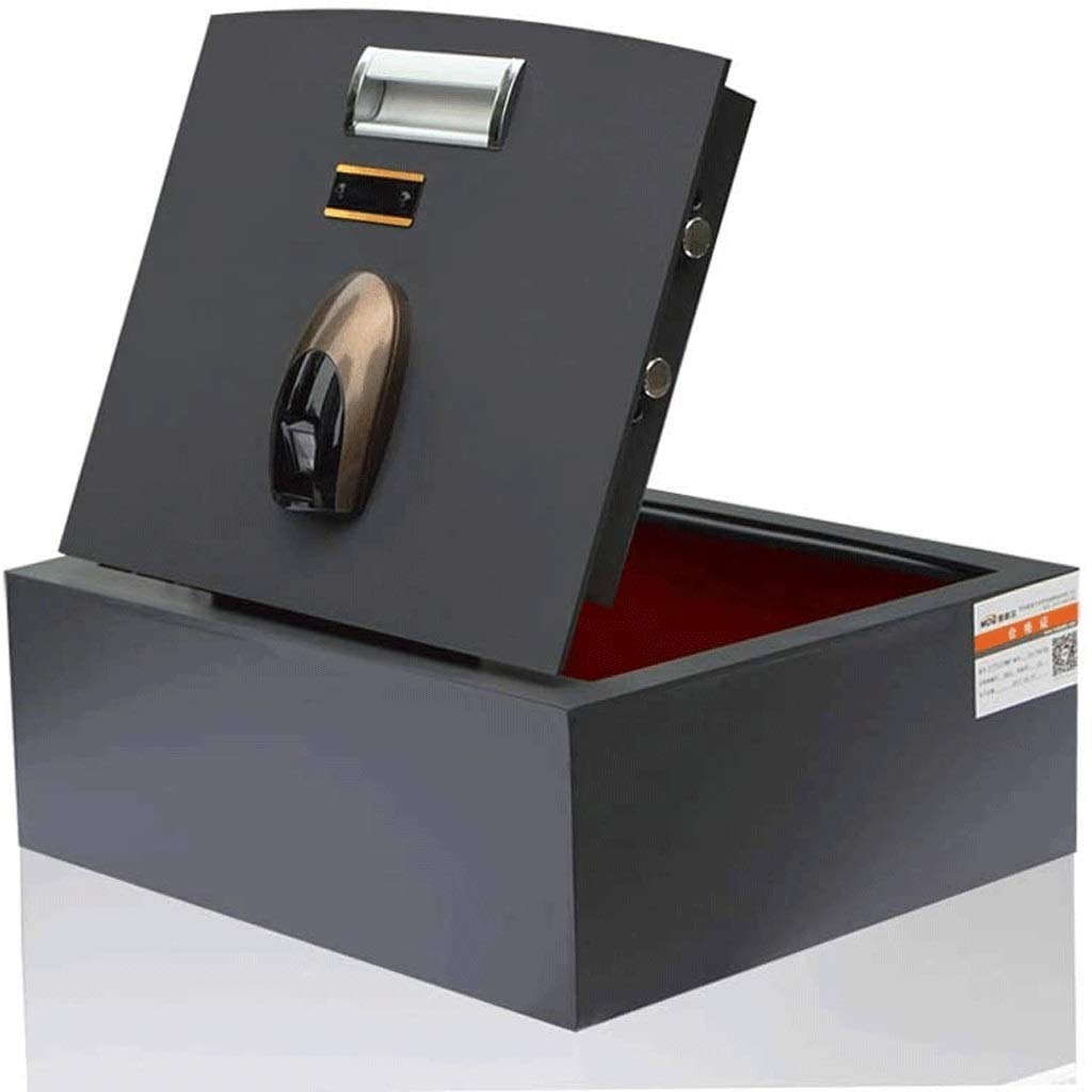 SMEJS Electronic Digital Safe Box, Safe Security Deposit Box Home Office Security Cabinet Lock Box for Cash, Jewelry, Valuables,