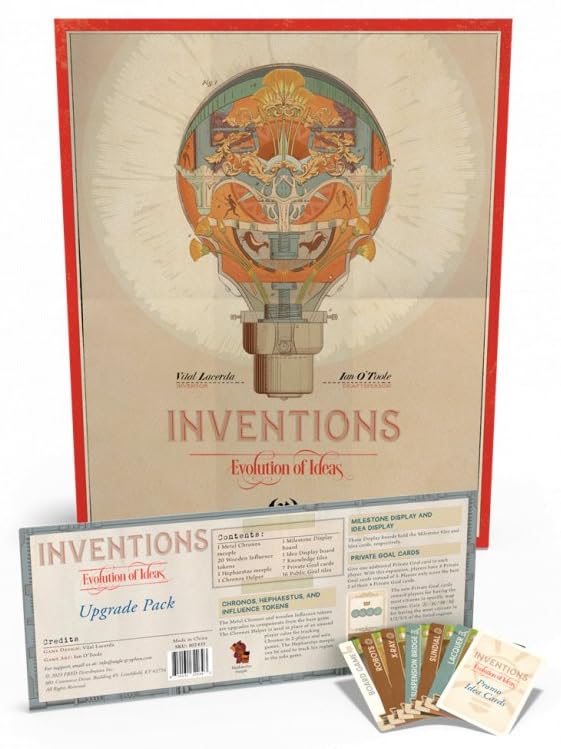Generic Inventions: Evolution of Ideas Board Game Complete Bundle