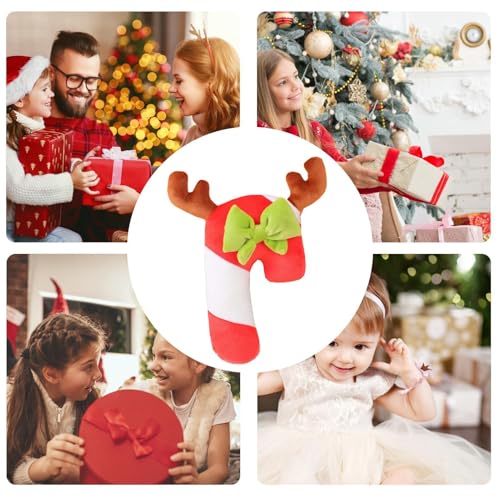 Peluche de Noël mignon décor à la maison et sucre d'orge - 4