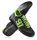 Salming Damen Handball-Torwartschuh Handball Schuhe NinetyOne Schwarz / 1234070-0166 (US 8)