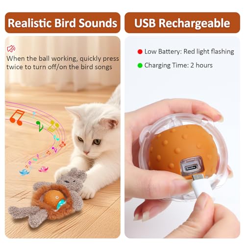 Juguetes automáticos para gatos aburridos que necesitan hacer ejercicio 6