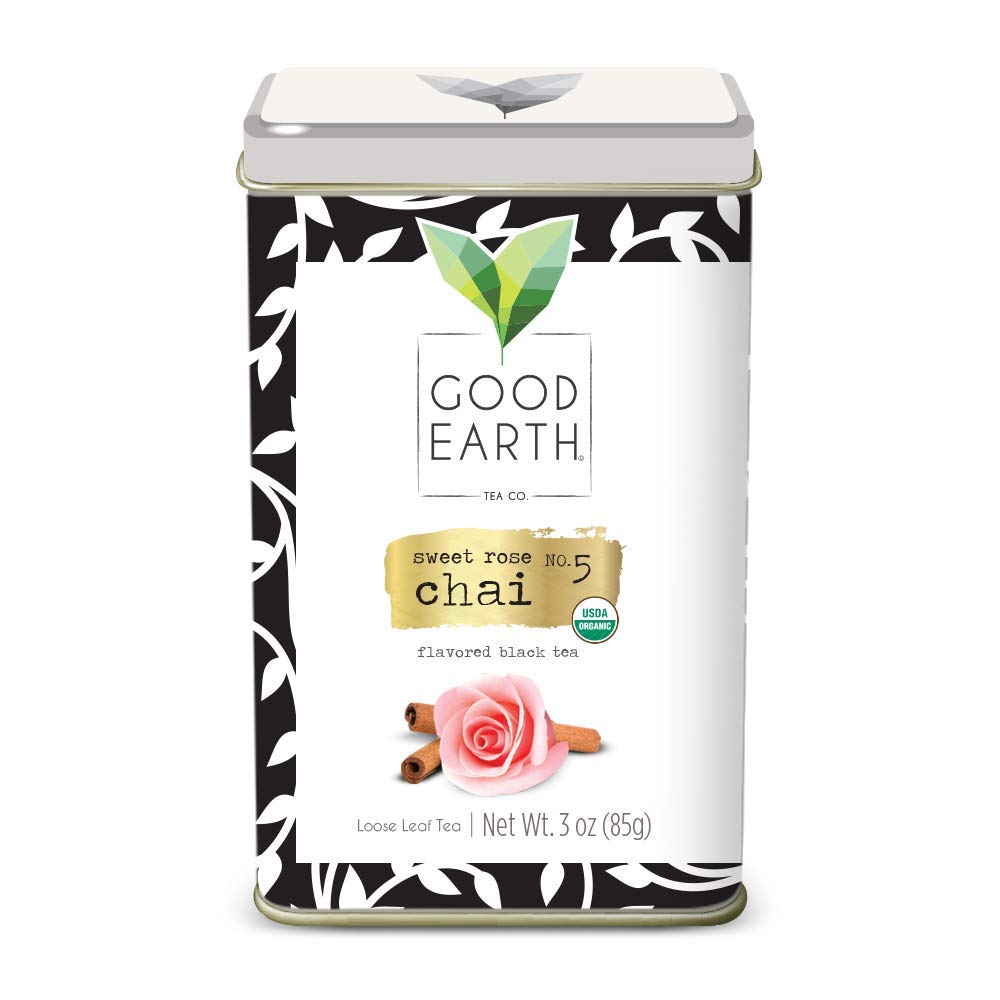 Buy Good Earth Tea Sweet Rose Chai Premium Loose Leaf Tea Unique blend that combines