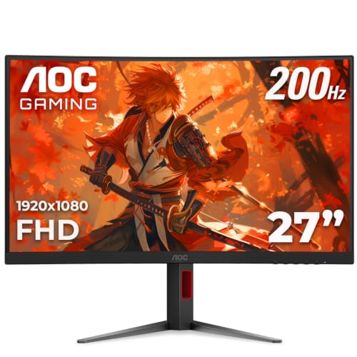 Amazon.co.jp: AOC C27G4H2 27インチ湾曲ゲーミングモニター FHD
