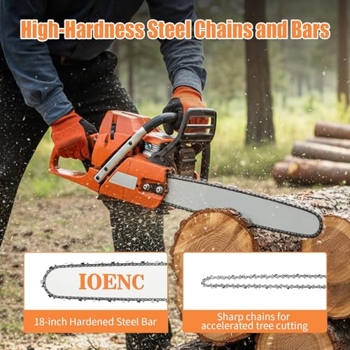 72CC Gas Chainsaw with Complete Kit