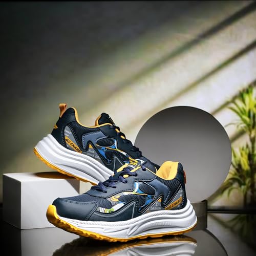 Image of ASIAN Adventure-52 Kids Shoes | Lightweight Sporty Kicks, Breathable Running Shoes, Secure Fit with Memory Foam Technology, Durable Grip Outsole | Stylish Sports Shoes for Boys & Girls