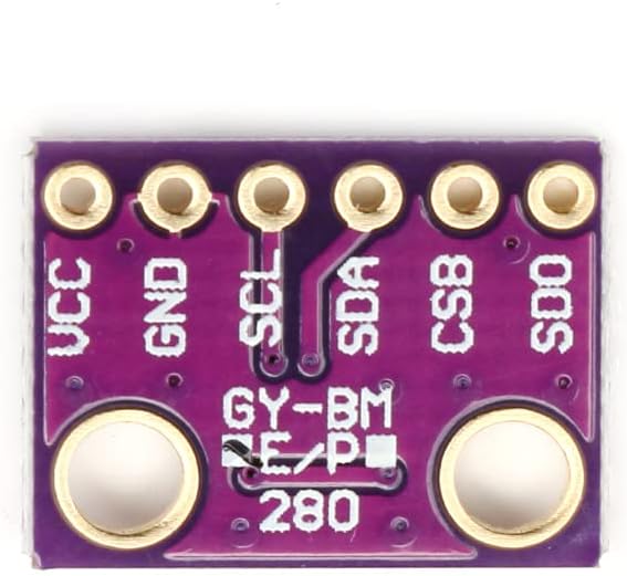 BME280 Digital Temperature Humidity Sensor Module, 5V 3.3V I2C SPI for Arduino Smart Home Integration