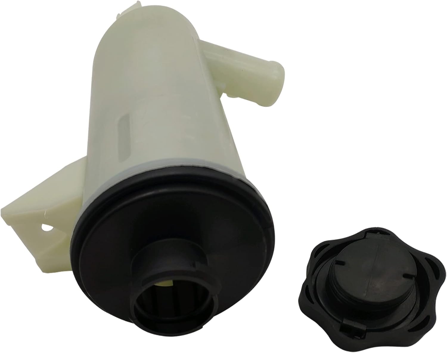 Power Steering Reservoir Tank Assembly Compatible with Ford Expedition 2008-2017, F-150 2009-2014, Lobo 2009-2014, Lincoln Navigator 2008-2019 and Mark LT 2010-2014 Steering Fluid Reservoir