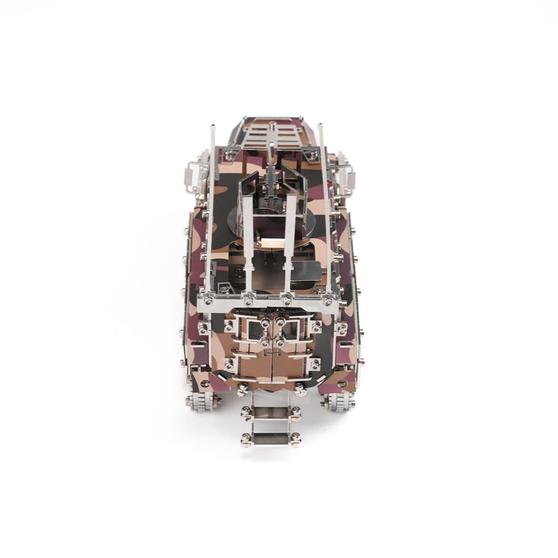 3D Metall Puzzle Erwachsene Militär Panzerfahrzeug Montage Kit 200+ Stück | FüR Modellbau-Fans Und Technikliebhaber RäUmliches Denken Und Geduld MilitäRfahrzeug-Design Stabiler Konstruktion
