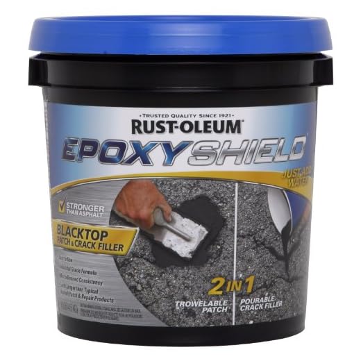 1 Gal Epoxy Shield Blacktop Patch & Crack Filler 2 Count [Set of 2]