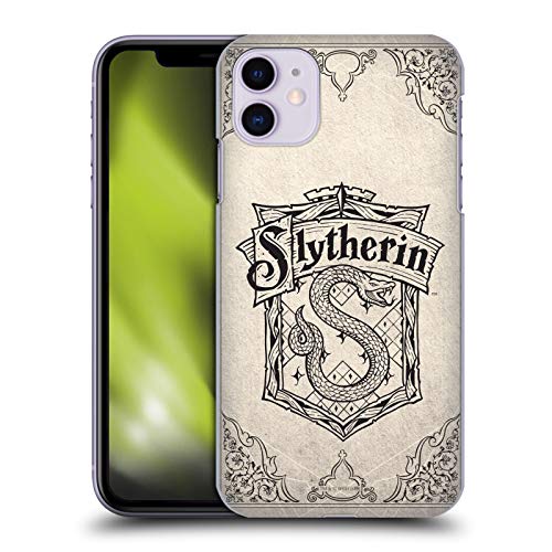 Head Case Designs Offizielle Harry Potter Slytherin Pergament Sorcerer's Stone I Harte Rueckseiten Handyhülle Hülle Huelle kompatibel mit Apple iPhone 11