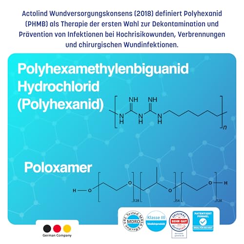 Actolind Gel Plus 30 ml – antiseptisches Wundgel für die häusliche Wundpflege | Medizinprodukt CE III | PZN 17586984