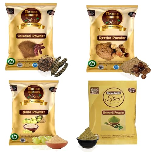 Polvo Reetha, Amla, Shikakai y Mehandi 800g miniatura 1