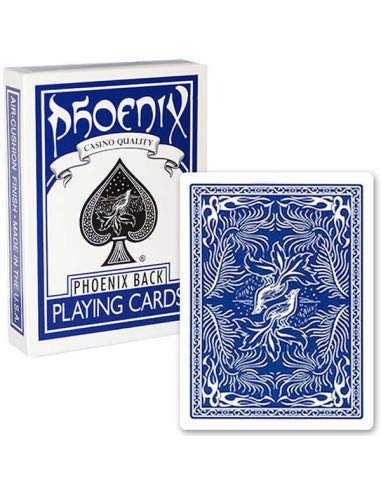 Carte Phoenix Large Index (un Mazzo Blue) : Amazon.it: Giochi e