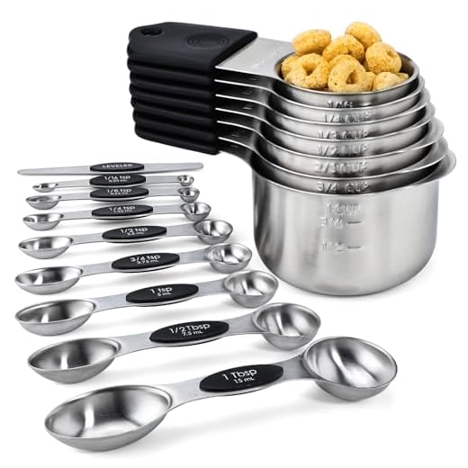 Magnetic Measuring Cups and Spoons Set