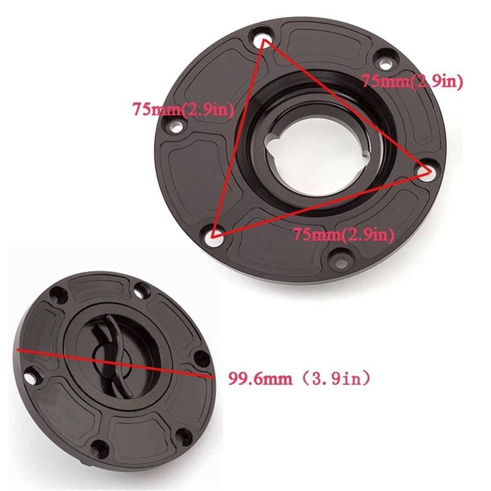 Tapa del Tanque De Combustible Y Aceite La Motocicleta para RS457 para RS 457 2024