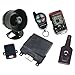 Omega AL1855EDPB Excalibur Remote Start Alarm with Rechargeable LCD 2 Way Remote