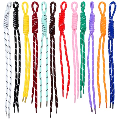 Ymapinc 12pcs Colorful Braided Paracord Keychain Bag Charms - Handmade