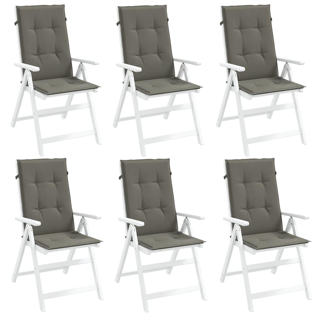 Coussins de chaise dossier haut en fibre de mousse confort premium